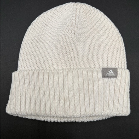 adidas Accessories - Adidas Classic White Knit Hat